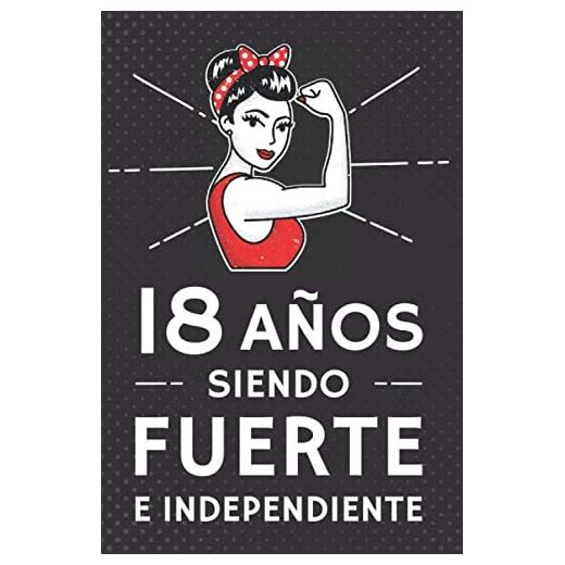 18 Años Siendo Fuerte e Independiente: Regalo de Cumpleaños 18 Años Para Chicas. Cuaderno de Notas, Libreta de Apuntes, Agenda o Diario Personal