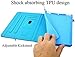 iPad Air 2 Case, iPad Air Case, iPad 9.7 2017/2018 Case, Dluggs PU Leather Folio Smart Cover with Auto Sleep/Wake Function for Apple 9.7 Inch Tablet iPad 6th / 5th Gen, iPad Air 1/2, Colorful Sand