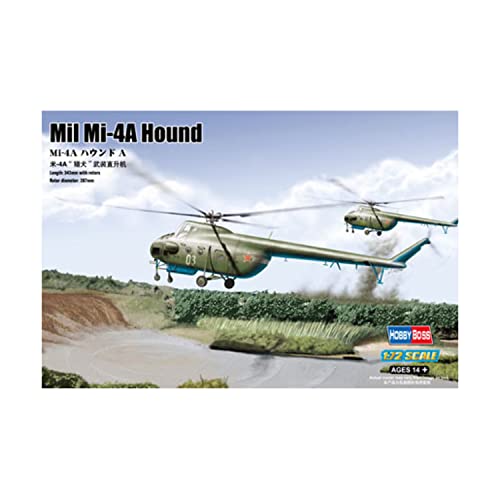 Mil Mi-4A Hound hélicoptère miniature de collection en kit à assembler maquette militaire