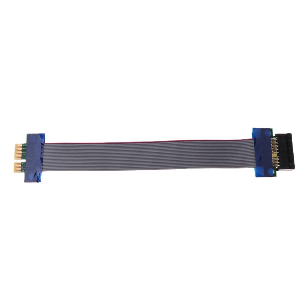 ATORSE® Pci-E 1X Riser Card Extender Cable Ribbon Flexible Cables Adapter Cord (B0CLKJWZT4) Amazon Price History, Amazon Price Tracker