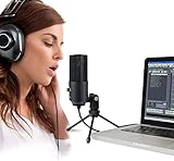 FIFINE Microphone Condenser Studio Kit, USB Computer Microphone with Adjustable Microphone Arm and Anti-Pop Filter for Voice Overs Podcasting YouTube Gaming Instruments - Image 7