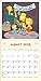 The Simpsons 2025 Wall Calendar