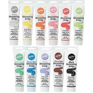 Wilton Master Set Of All 11 Ready To Use Icing Tube Colors 4 25 Oz Tubes Amazon In Grocery Gourmet Foods