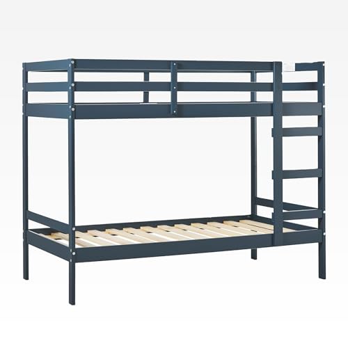 Walker Edison Modern Twin-Size Children's Bed Frame Bedroom,...