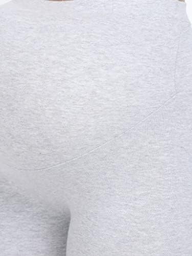 Image of The Mom Store Maternity Panties, Boyshorts Panties for Women - High Rise Maternity Wear, Full Rear Coverage Cotton Maternity Panty - Ideal for Pregnancy