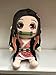 XJXJDemon Slayer's Blade Plush Chiamon Tanjiro Tomioka Zenizu Nidou Character Doll Toy Doll Plush Doll-25cm