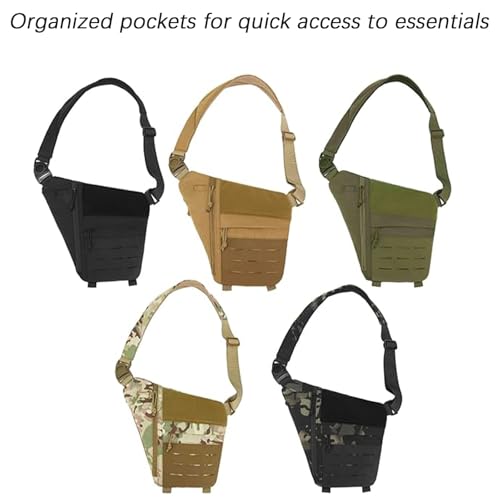 2025 New Powios Crossbody Bag, Powios New Shoulder Crossbody Bag, Large Capacity Multifunctional Outdoor Chest Bag2