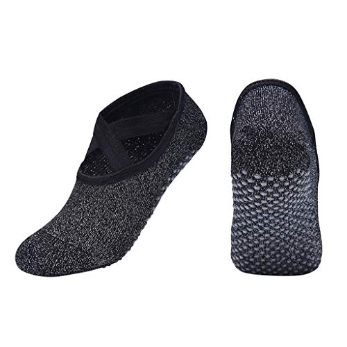 Meias femininas para ioga menolana antiderrapantes meias Barre Pilates Home Sock com alça antiderrap