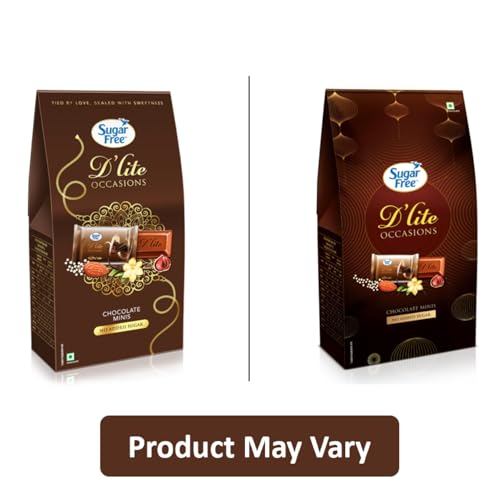 Image of Sugar Free D'Lite Chocolate Minis Gift Pack, 150g (Pack of 2)