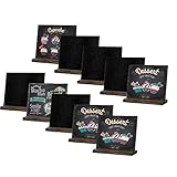 ❤️Perfekt als Platzhalter zum Café, Tisch Nummer, Namenkarte zur Hochzeit, Preisauszeichnung in Bäckerei, Menü-Tafel zum Dinner und Küchen, Zuhause-memo