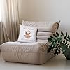 Udinaz I Just Freaking Love Sloths Okay Funny Yoga Sloth 18 x 18 Inches Throw Pillow Covers,Bedroom Living Room Girls Room Home Decor,Sloth Lovers Girls Women Gifts #1