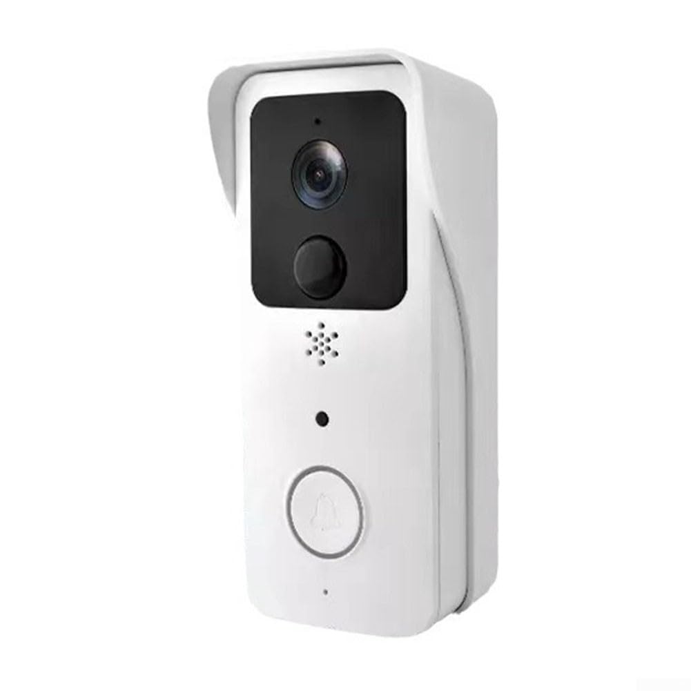 Videocitofono WiFi 1080P 2.4G 5GHz Dual Band per Smart Intercom IP65 resistente alle intemperie telecamera di sicurezza esterna per app Tuya (nero)