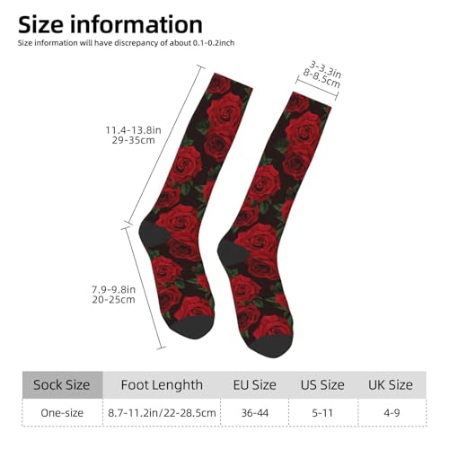 Knee High Socks for Women Girls Fashion Women's Festival Stockings for Casual Running Work Travel2