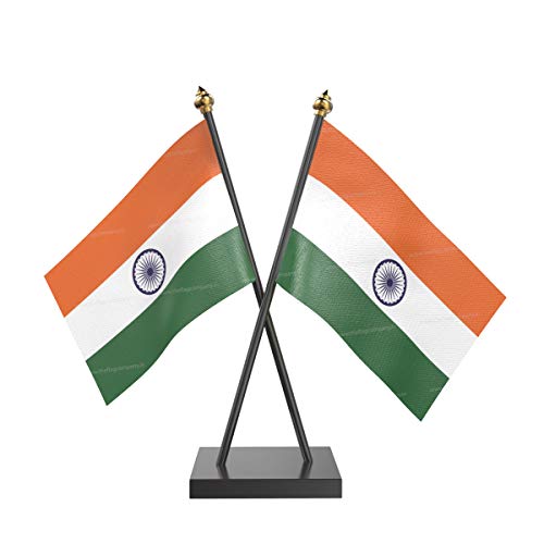 The Flag Company Indian Cross Table Flags on Acrylic Base with Po...
