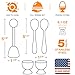 Eparé Egg Topper Cutter Set – Stainless Steel Egg Cracker Tool & Egg Shell Opener – Egg Cups for Soft Boiled Eggs – Boiled Egg Holder – Egg Spoons and Egg Opener Tool for Breakfast