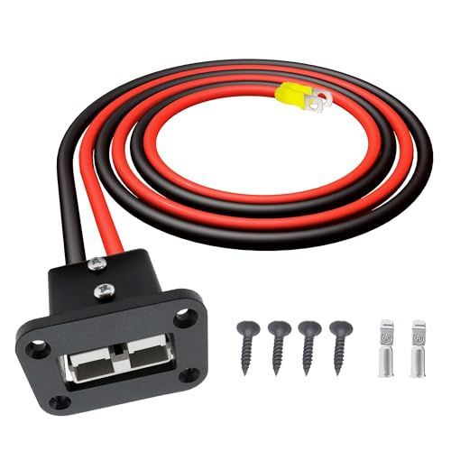 HISports 50A Unterputz Einbaurahmen mit Anderson Steckverbinder mit O-Ring 10AWG 50cm Kabel Ladestecker für Auto Wohnmobil Wohnwagen Motorrad Boot für 13,29 EUR (-4%) statt 13,79 EUR bei amazon.de Bild: HISports 50A Unterputz Einbaurahmen mit Anderson Steckverbinder mit O-Ring 10AWG 50cm Kabel Ladestecker für Auto Wohnmobil Wohnwagen Motorrad Boot für 13,29 EUR (-4%) statt 13,79 EUR bei amazon.de