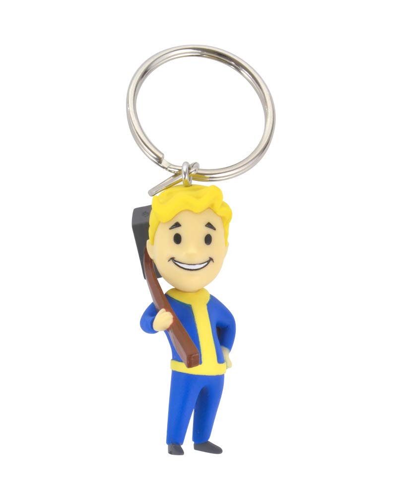 NumskullOfficial Fallout 76 Merchandise - Vault Boy Melee Keyring/Keychain, one size, NS1146