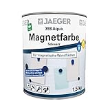 Jaeger 393 Aqua Magnetfarbe schwarz 1,5 kg für magnetische Funktionswände