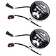 JMTBNO 2 STÜCKE 4,5 Zoll Nebelscheinwerfer 30W LED Motorrad Zusatzscheinwerfer Scheinwerfer Kompatibel mit Harley Touring Road King Street Glide Road Glide Electra Glide Ultra Limited