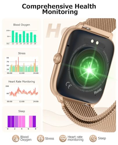 2025-Smart-Watches-for-Women-with-Blood-Pressure-Monitor-206-AMOLED-Display-IP68-Waterproof-Fitness-Tracker-118-Sports-Modes-Heart-RateSpO2Sleep-Monitor-Compatible-with-Android-iPhone