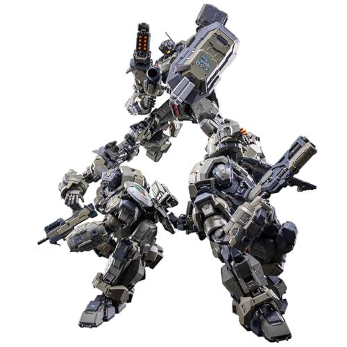 Pipigirl Moshow Mecha Assembly Free Mech Action Figure, Popsa Squadron Standard Type, Alloy Joints, 7.87 inch Collectible Mecha Action Figures Kits by Pipigirl - Image 5