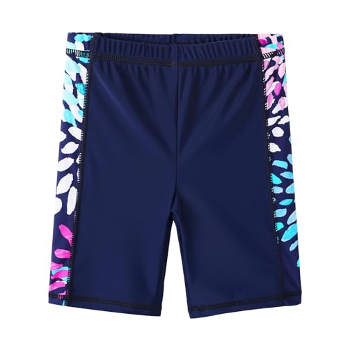 Image of TFJH E Girls Long Sleeve Two Piece Rash Guard Set UPF 50+ 3-13 Y | Stretchy & quick-dry fabric, breathable & lightweight, UPF 50+ sun protection, ideal for pool beach vacation