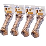 Beefbone Osso Natural Defumado para Cachorro, 200g, 4 Unidades, Sabor Suíno