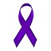 LaRibbons Purple Satin Awareness Ribbons - Bag of 200 Fabric Ribbons