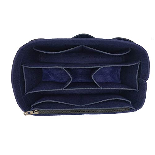 Lexsion Felt Handbag Organizer,Insert Purse Organizer Fits Speedy Neverfull 8001 Blue L #TOP3