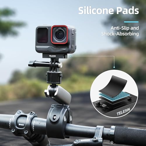 Image of TELESIN Magnetic Two-Claw Quick-Release Adapter for Insta 360 Ace, Ace Pro, Ace Pro 2, Action Cameras Mounting Accessories
