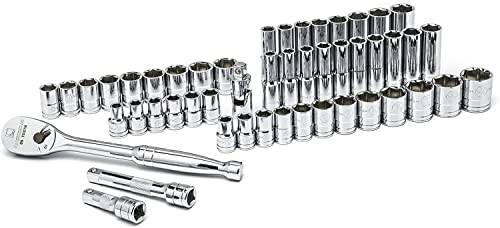 GEARWRENCH 49 Piece 1/2" Drive SAE/Metric Mechanics Tool Set | 80700D by GEARWRENCH - Image 4