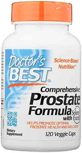 Doctor's Best Comprehensive Prostate Formula, Gluten Free, 120 Ve...