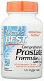 Doctors Best Comprehensive Prostate Formula, Gluten Free, 120 Veggie Capsules (Pack of 1)