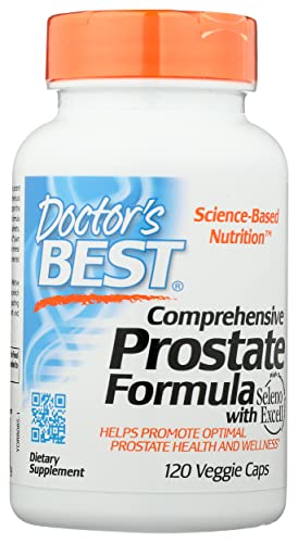 Doctors Best Comprehensive Prostate Formula, Gluten Free, 120 Veg...