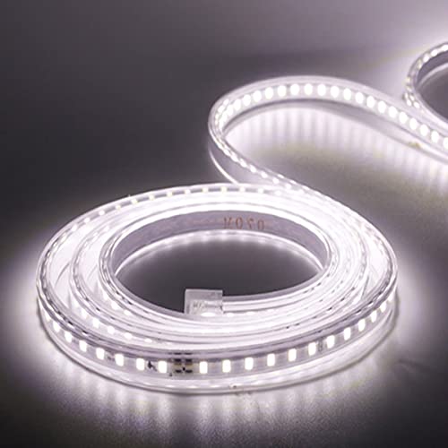 Suyooulin Led Strip Lights, 3.3Ft/1M Super Bright 1000Lm 5050 60 Leds/M Led Light Strips Us Plug, High Voltage Ac110V-130V Waterpoof For Home Garden Outdoor Decor(Daylight White 6500K) #TOP2
