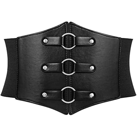WERFORU Women's Elastic Corset Waist Belt Cover