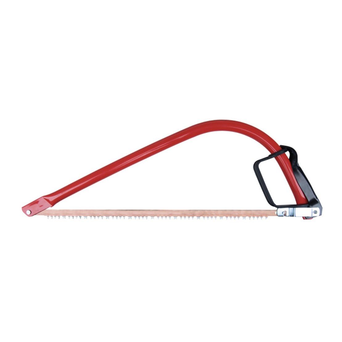 Sierra de arco multifunción – Sierra manual para jardinería, carpintería, camping y bricolaje – Corte rápido en madera, plástico y metal (533 mm)