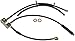 Dorman H621405 Brake Hydraulic Hose Compatible with Select Ford Models