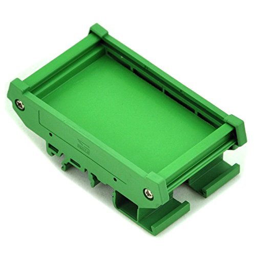 Electronics-Salon DIN Rail Mount Carrier, for 47.35mm x 72mm PCB, Housing, Bracket.