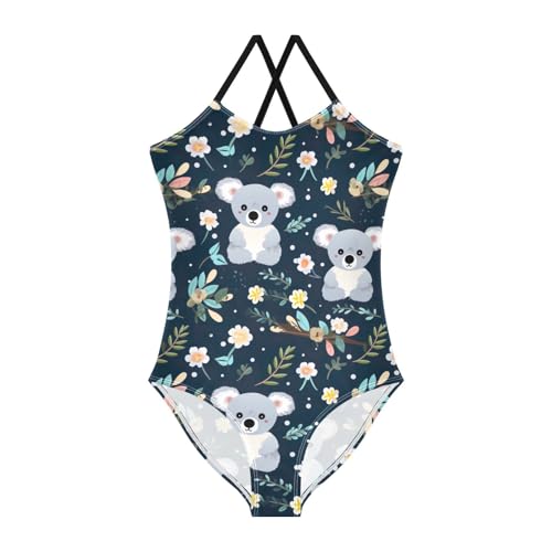 Cute Koala Girls One Piece Swimsuit Beach Swimwear 20852722