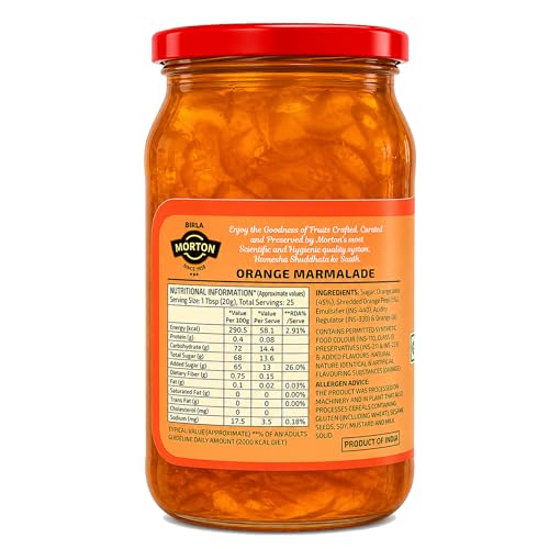 Image of Birla Morton Orange Marmalade 500 Gm Pack of 2