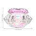 VICASKY Diamond Crystal Glass Nail Art Bowl Dish Acrylic Liquid Dappen Dish Glassware High Transparency Cup with Lid for Salon Use for Manicure and Nail Art for Women and Girls