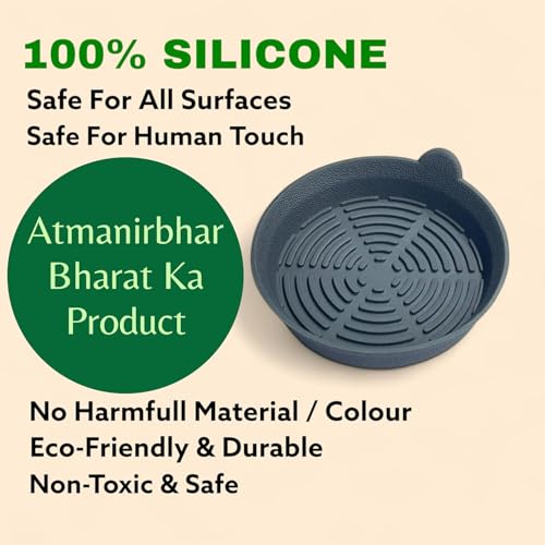 Image of Silicone Car Cup Coaster Set of 4 | Compatible with Audi A8 | Anti-Slip Cup Holder Insert | Black