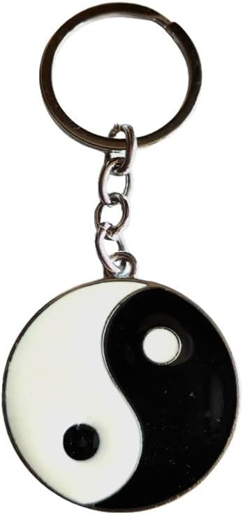 GenericYin And Yang Keychain (9cm x 4cm)