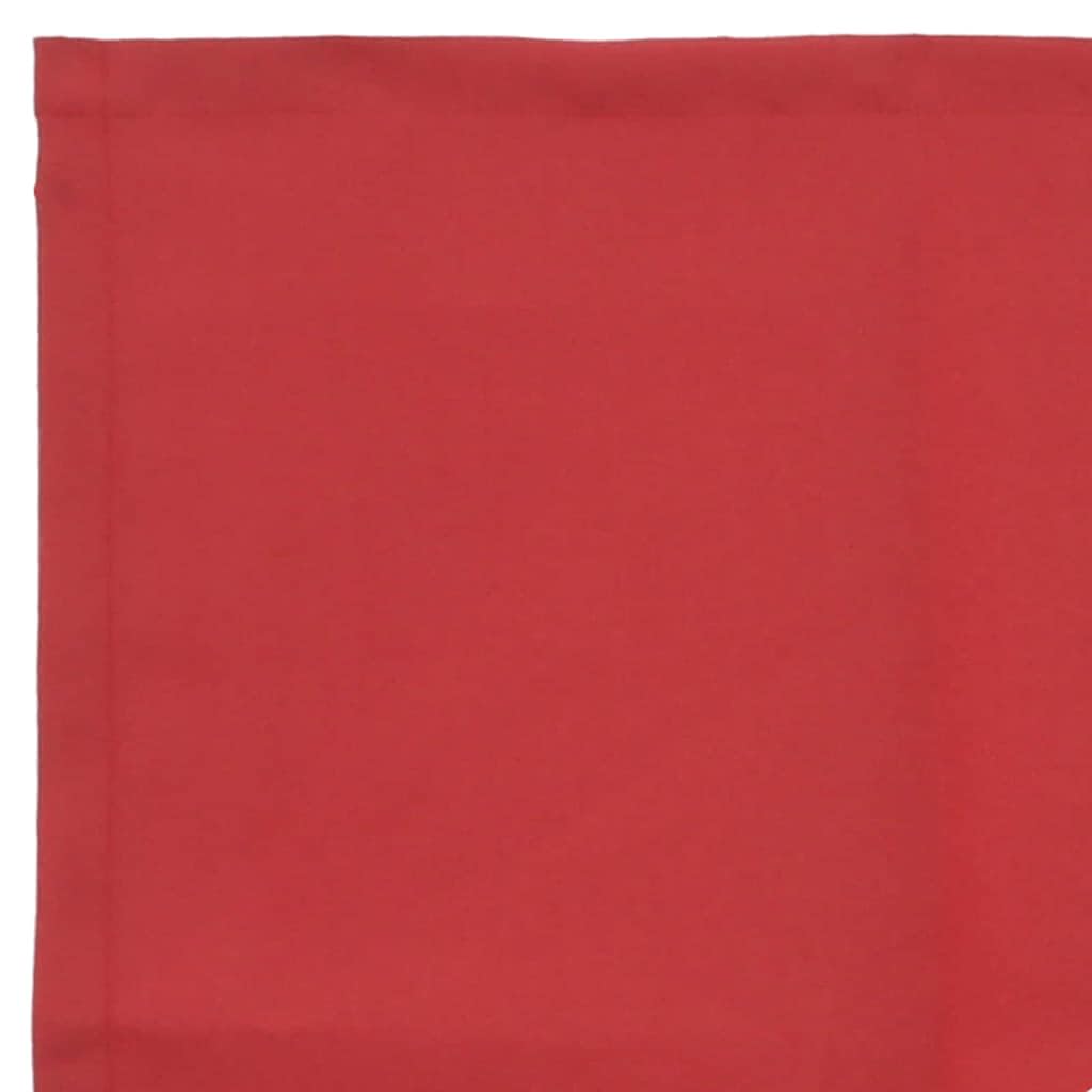 Tessuto di ricambio per tenda da sole, rosso, in poliestere, 1000 x 160 cm, protezione solare, resistente ai raggi UV, impermeabile, ideale per balcone, giardino, come ombra e protezione dal