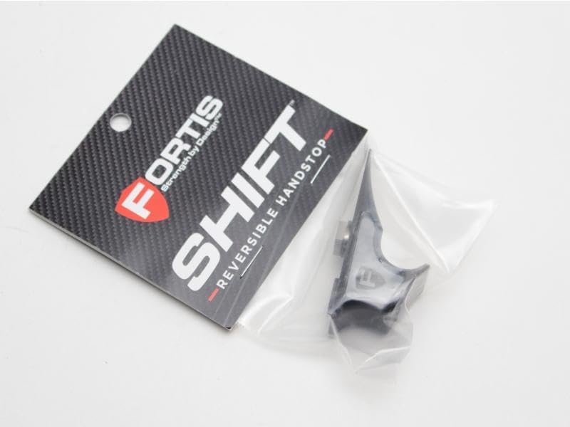 Fortis■Shift ハンドストップ カーボンファイバー■ブラック SHIFT™ (Reversible) Handstop - Carbon Fiber
