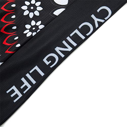 Image of Cycling Jerseys Women Bike Shirts Short Sleeve Bicycle Clothes Breathable Stretch Labric Bicycle Uniforms