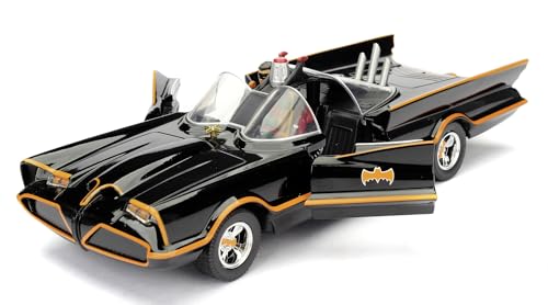 Jada Toys Batman Batmobile clásico 1966 1:24 escala metal miniatura 3