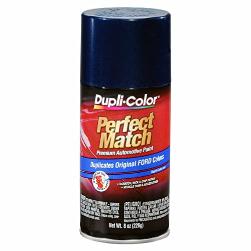 Image of Dupli-Color BFM0358-6 PK (EBFM03587-6 PK) True Blue Ford Exact-Match Automotive Paint - 8 oz. Aerosol, (Case of 6)