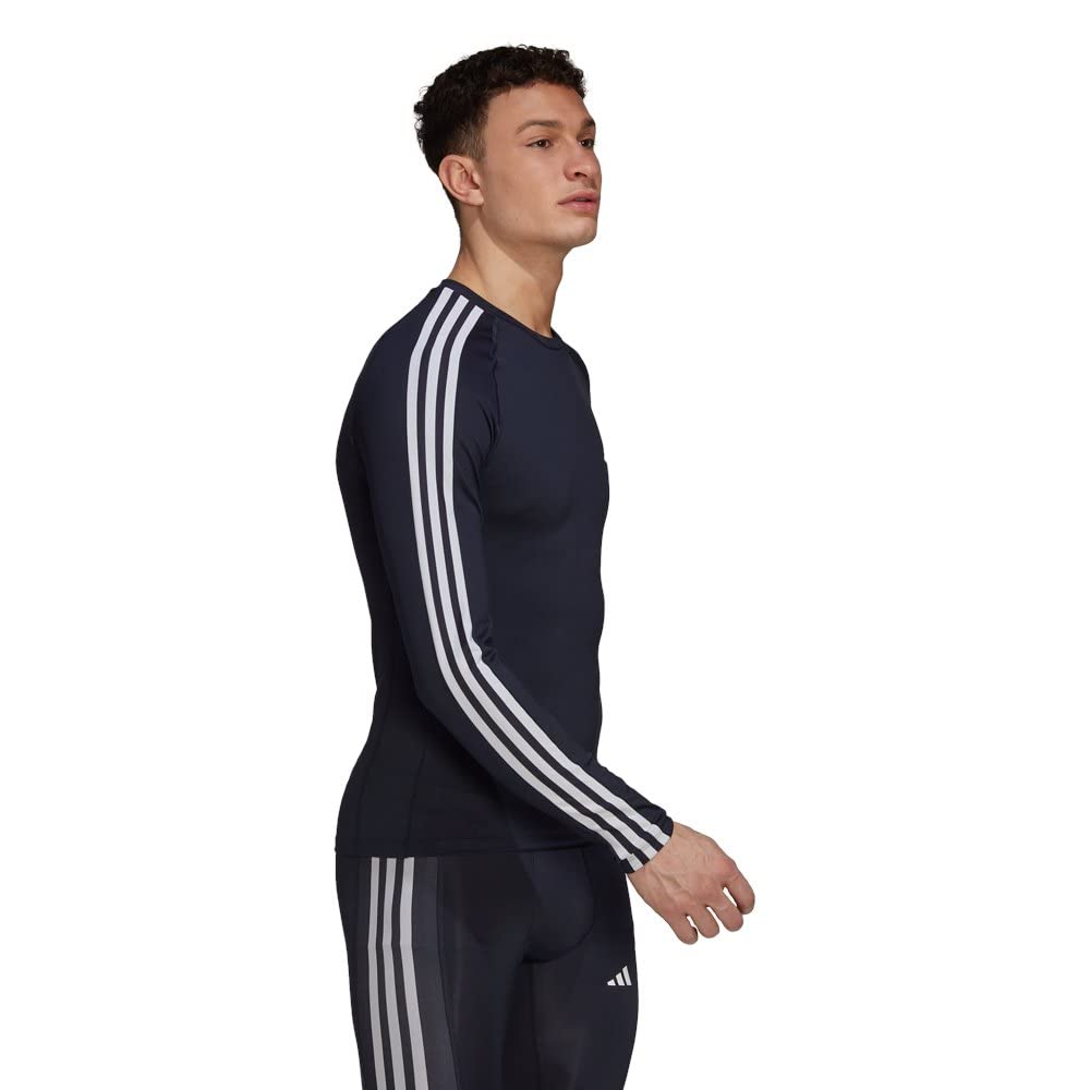 adidas Tf 3s LS Tee Maglietta a Maniche Lunghe Uomo